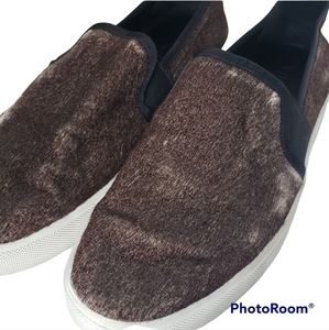 VINCE Horsehair Slip On Sneaker - 9.5
